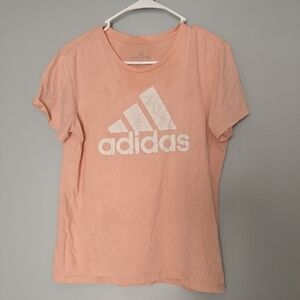 Adidas Peach Short Sleeve Tee